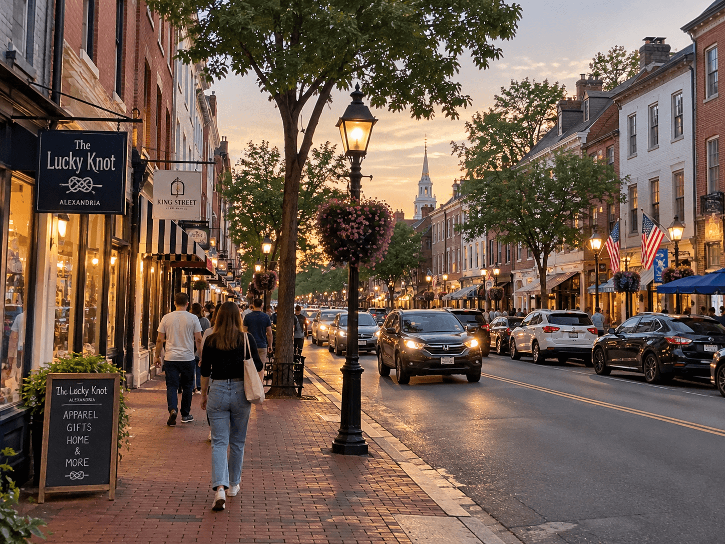 Twilight on Historic King Street