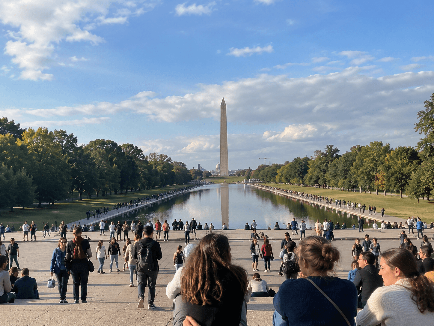 Washington Monument Reflected in the Pool